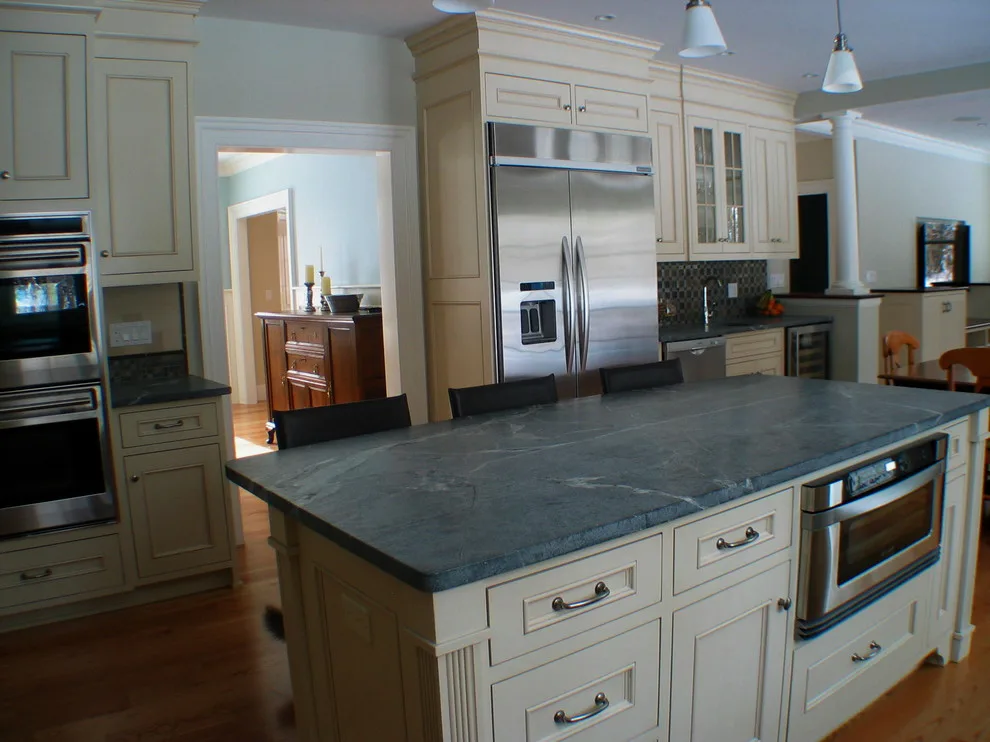 Custom Kitchen with Paint and Glaze by Taylor Made Cabinets, Leominster MA - Photo 7