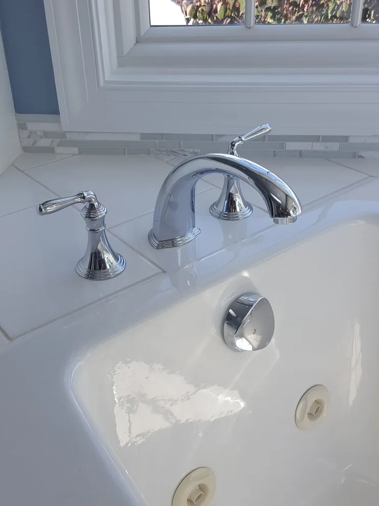 Copperfield Luxury Bathroom by HOME-TIME Renovation LLC - Photo 19