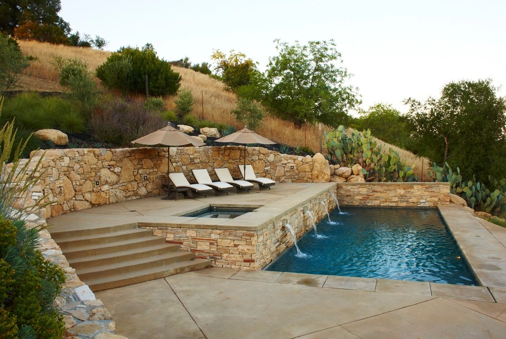 Pools and Spa by Jeffrey Gordon Smith Landscape Architecture - Photo 10