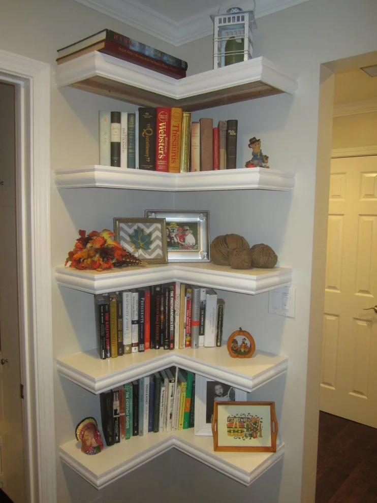 Corner Shelf Solutions - An innovative approach to optimizing space by Lewis Design-Build-Remodel - Photo 4