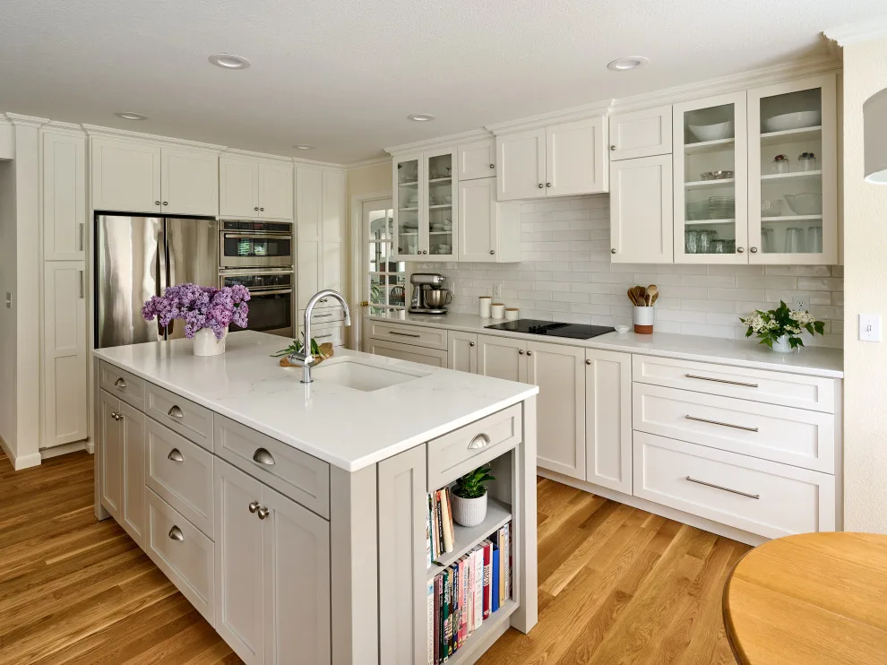 Fresh Cottage Kitchen by Powell Construction - Photo 2