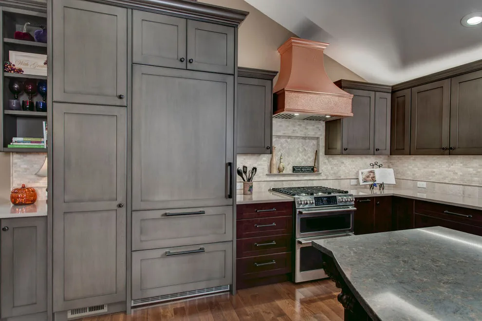 Tuscany-Inspired Kitchen at Cottage Lake by Nip Tuck Remodeling - Photo 4