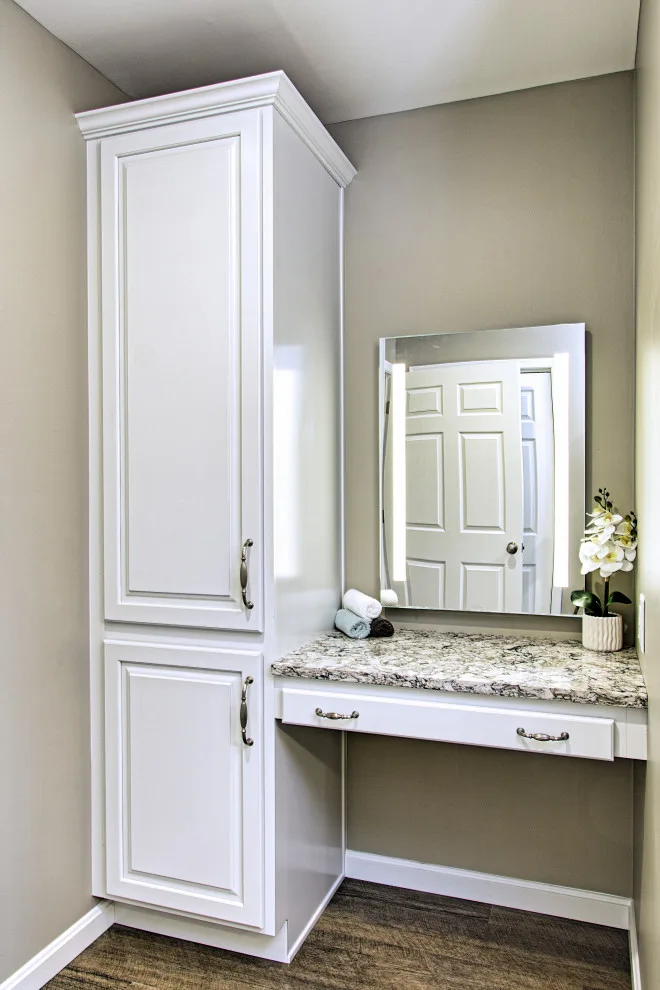 Cotton Luxury Bathroom by HOME-TIME Renovation LLC - Photo 4