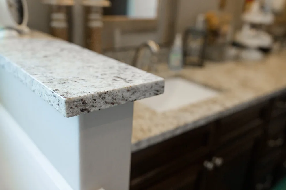 Bathroom Countertop Makeovers by B&L Marble Co. Inc - Photo 4