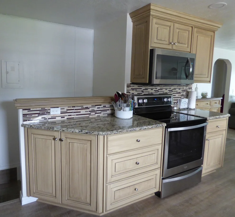 Warm Personalized Painted Cabinets by Millennial Inc - Photo 2