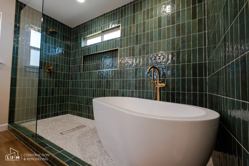 Contemporary Comfort Bathroom by LFM Construction & Remodeling - Photo 4