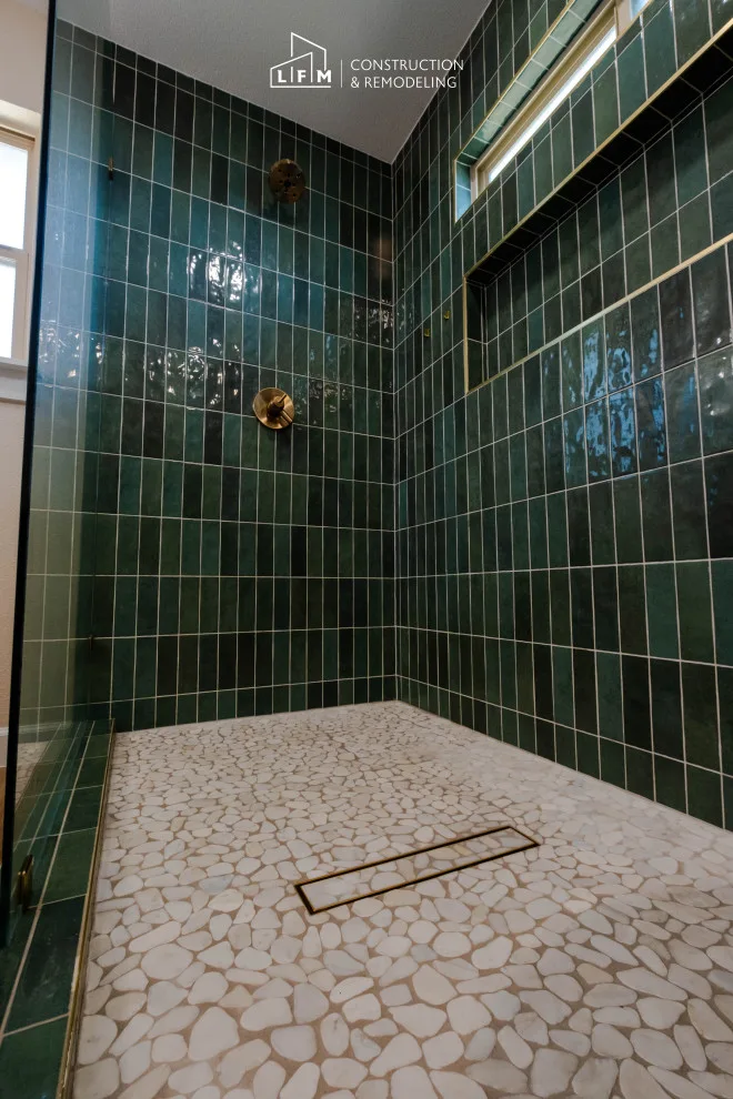 Contemporary Comfort Bathroom by LFM Construction & Remodeling - Photo 14