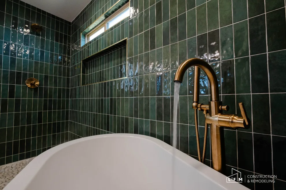 Contemporary Comfort Bathroom by LFM Construction & Remodeling - Photo 8