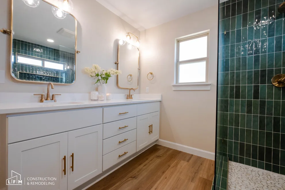 Contemporary Comfort Bathroom by LFM Construction & Remodeling - Photo 15