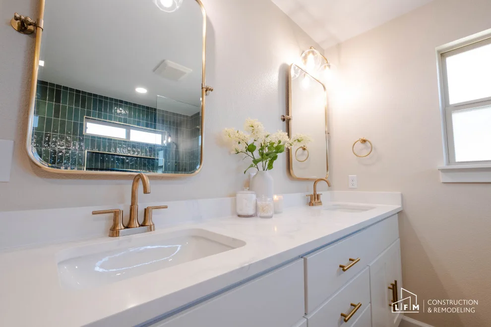 Contemporary Comfort Bathroom by LFM Construction & Remodeling - Photo 18