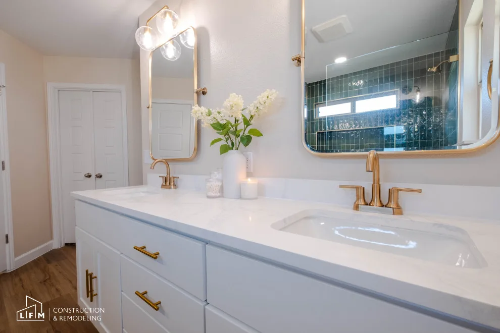 Contemporary Comfort Bathroom by LFM Construction & Remodeling - Photo 10