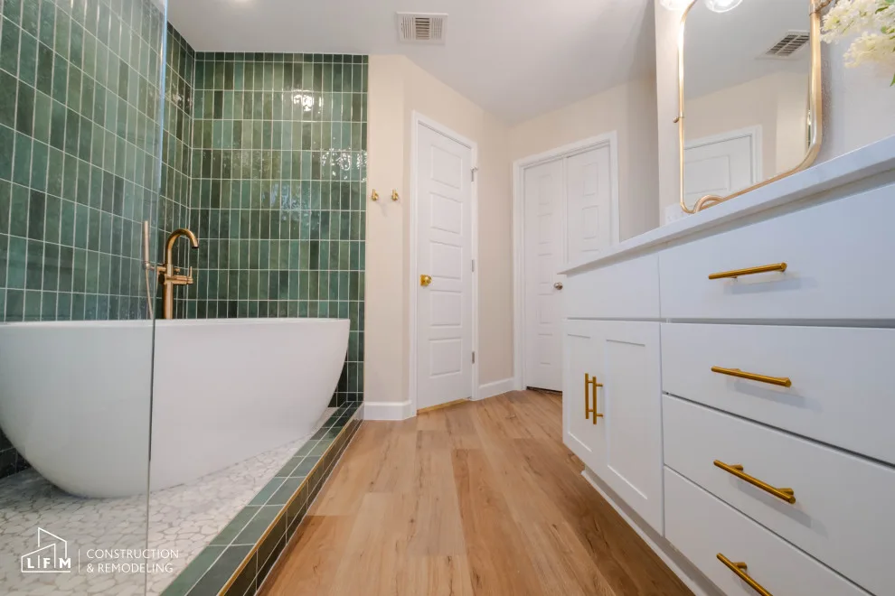 Contemporary Comfort Bathroom by LFM Construction & Remodeling - Photo 2