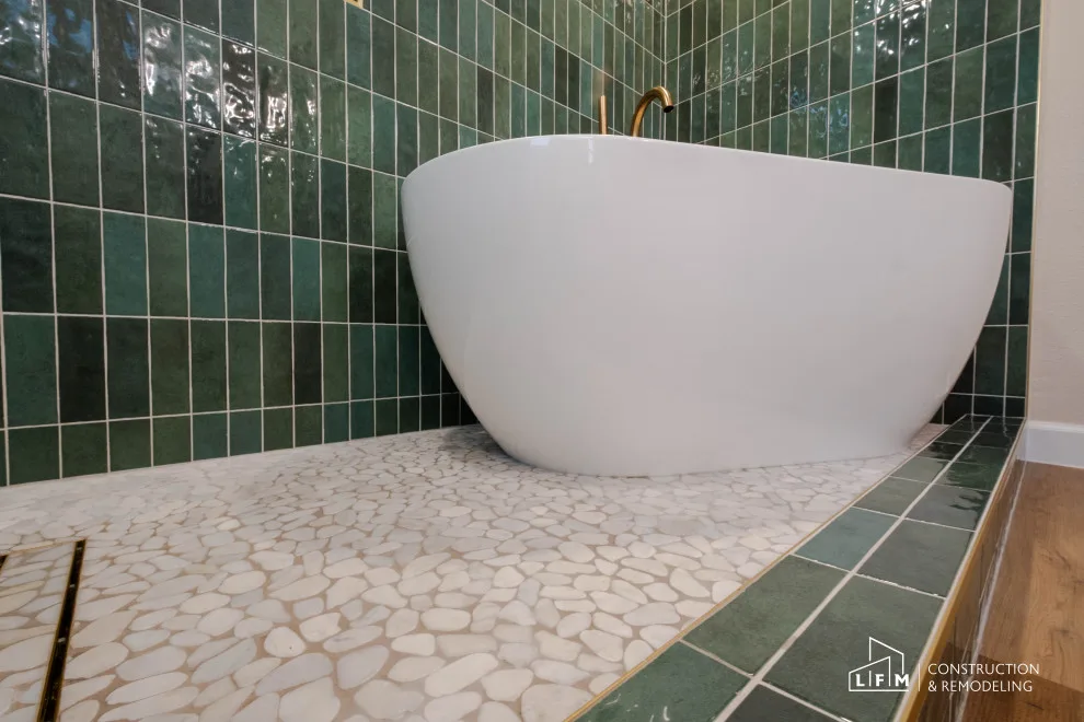 Contemporary Comfort Bathroom by LFM Construction & Remodeling - Photo 6