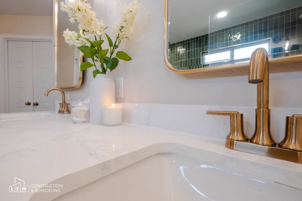 Contemporary Comfort Bathroom by LFM Construction & Remodeling - Photo 11