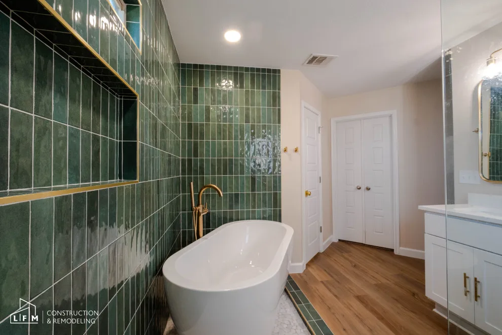 Contemporary Comfort Bathroom by LFM Construction & Remodeling - Photo 13