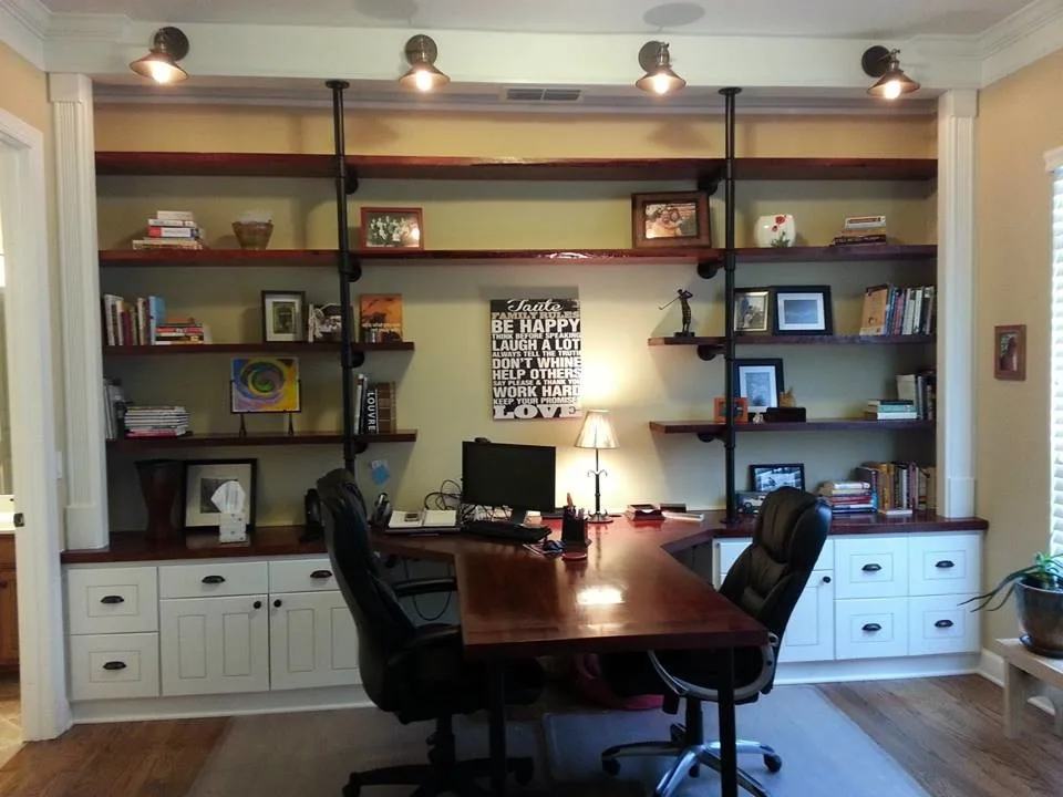 Craftsman-Inspired Shelves and Desk by Mr.D's Construction & Remodeling, LLC - Photo 2