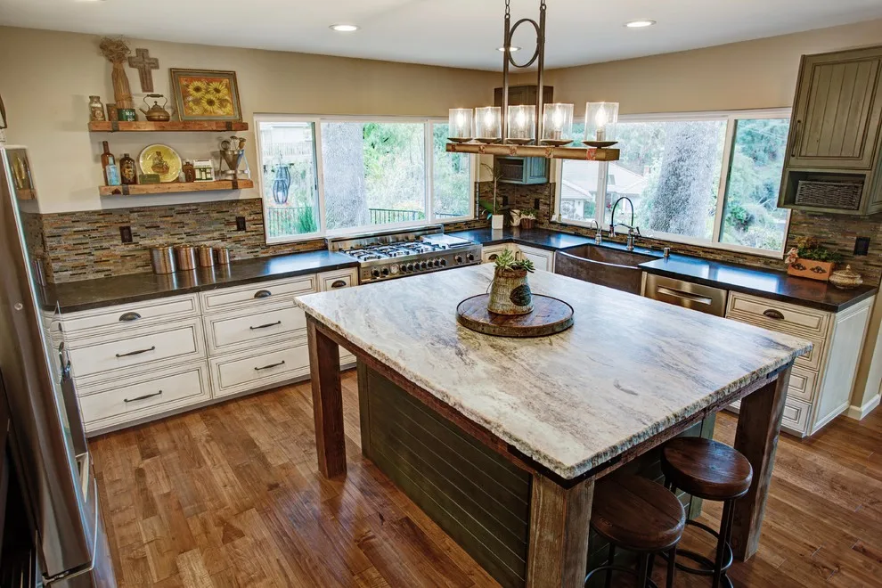 Artisan Rustic Kitchen Gem in Monrovia by Metropolis Drafting And Construction Inc - Photo 23