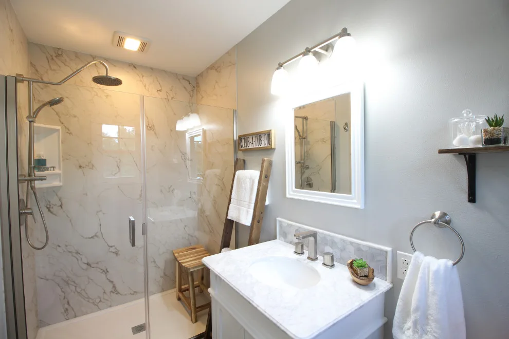 Shower Transformed into Oasis by DreamMaker Bath & Kitchen Of East Georgia - Photo 6