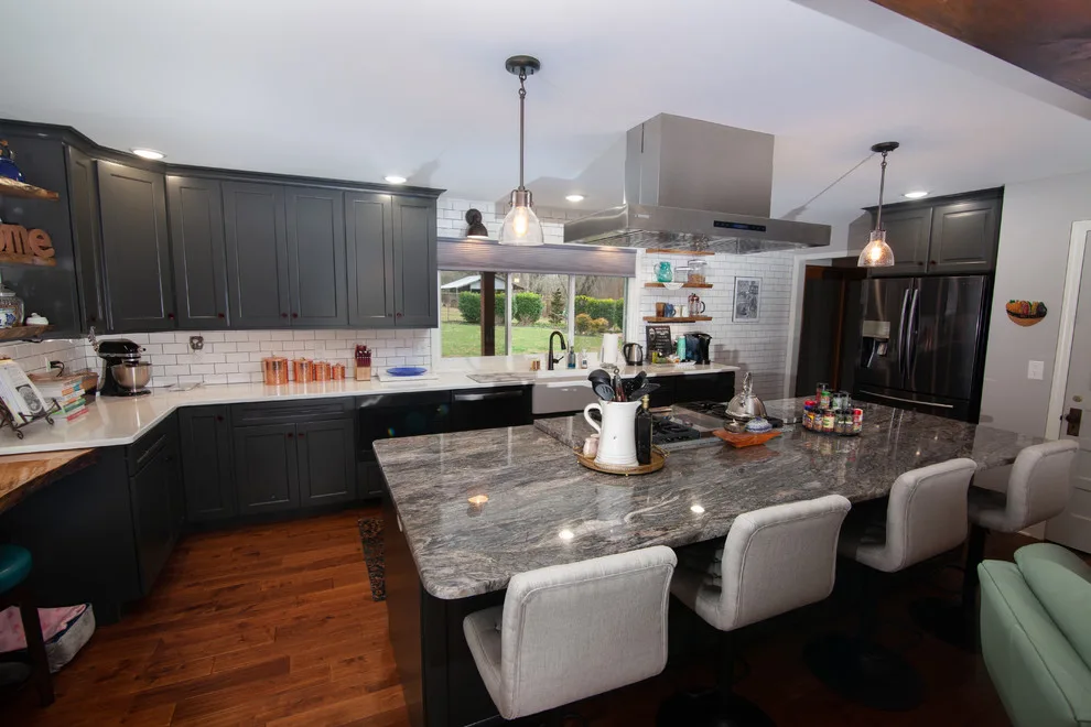 Crossville Highway Kitchen, Office, and Dining Renovation by Sunset Builders - Photo 6