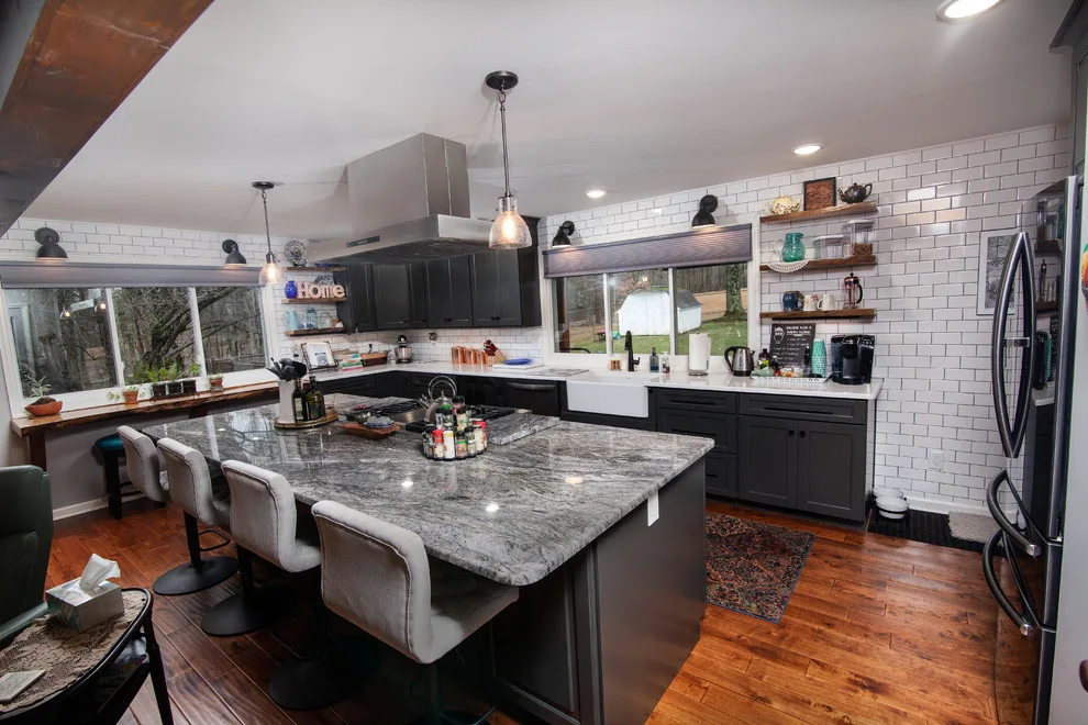 Crossville Highway Kitchen, Office, and Dining Renovation by Sunset Builders - Photo 7
