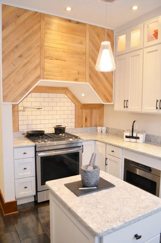 Rustic White Farmhouse Kitchen - Haas Signature Collection by Haas Cabinets - Photo 3