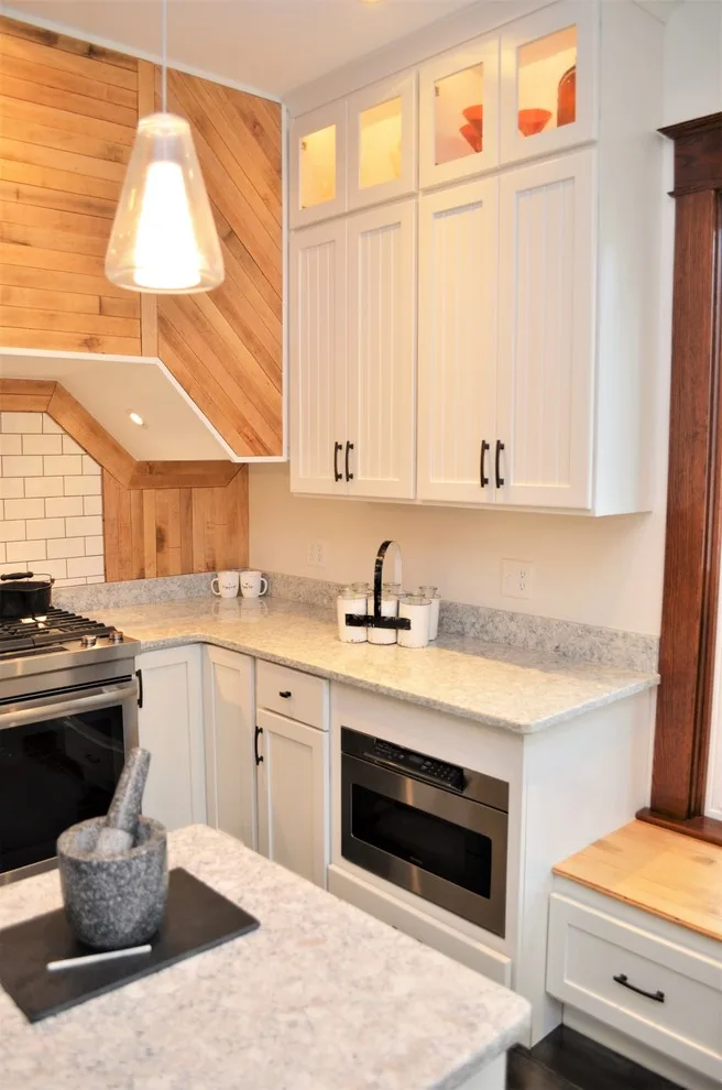 Rustic White Farmhouse Kitchen - Haas Signature Collection by Haas Cabinets - Photo 8