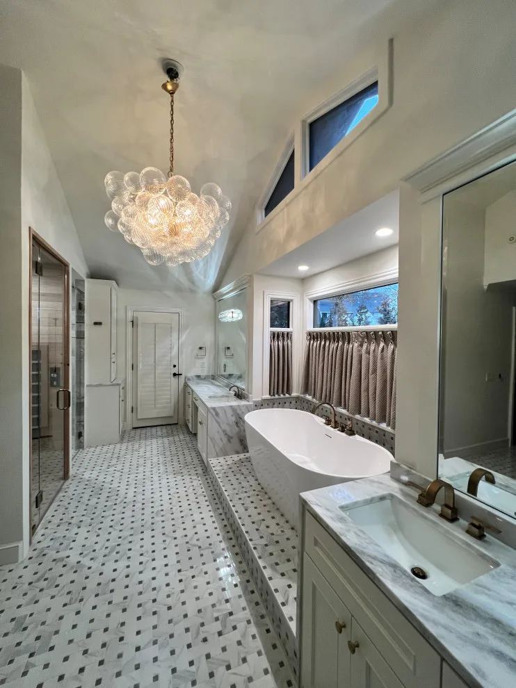 Restroom and Shower Collection by Blanco Flooring And Remodeling - Photo 22