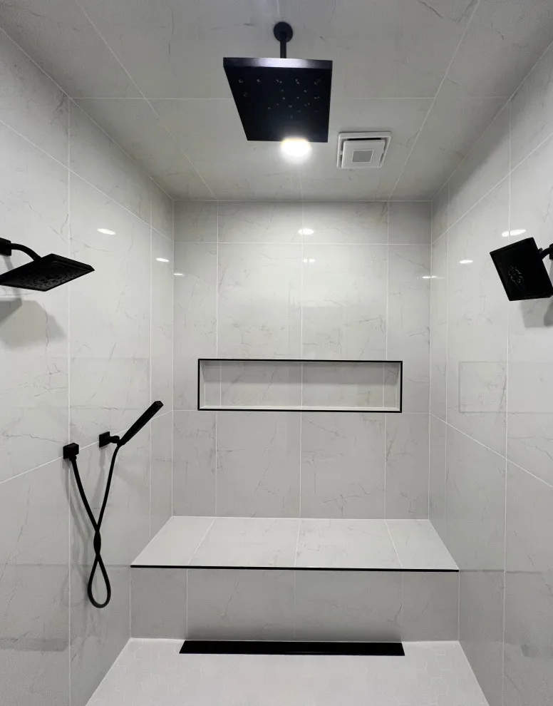 Restroom and Shower Collection by Blanco Flooring And Remodeling - Photo 23