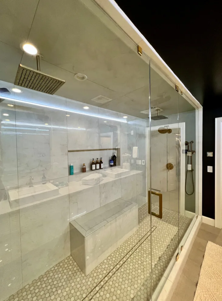 Restroom and Shower Collection by Blanco Flooring And Remodeling - Photo 27