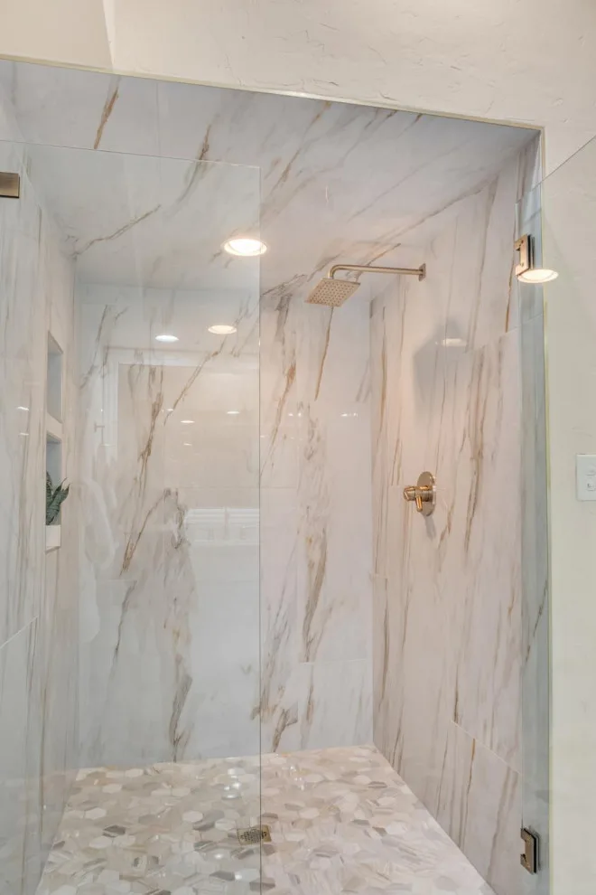 Restroom and Shower Collection by Blanco Flooring And Remodeling - Photo 25