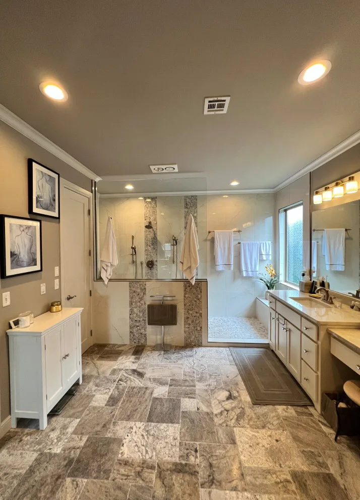Restroom and Shower Collection by Blanco Flooring And Remodeling - Photo 28
