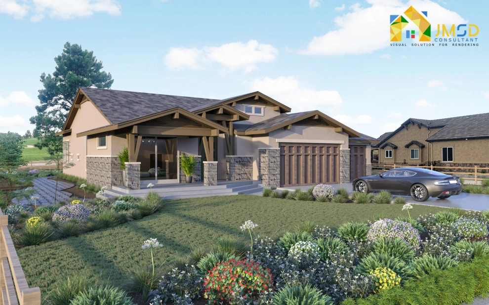 Residential 3D Home Rendering Aurora Colorado by JMSD Consultant - 3D Visualization Studio - Photo 2