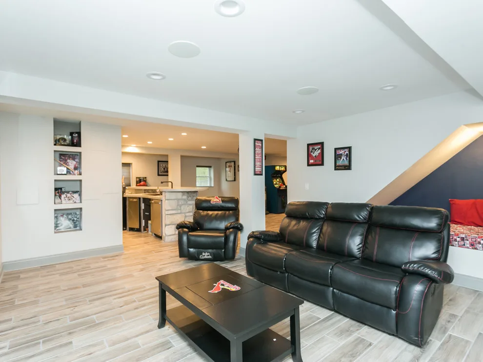 Bespoke Basement St. Louis, MO by More For Less Remodeling - Photo 5