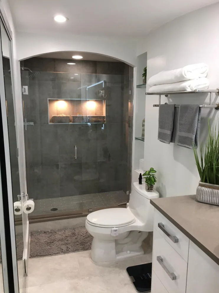 Restroom Renovation and Design by DL Flooring & Design - Photo 21
