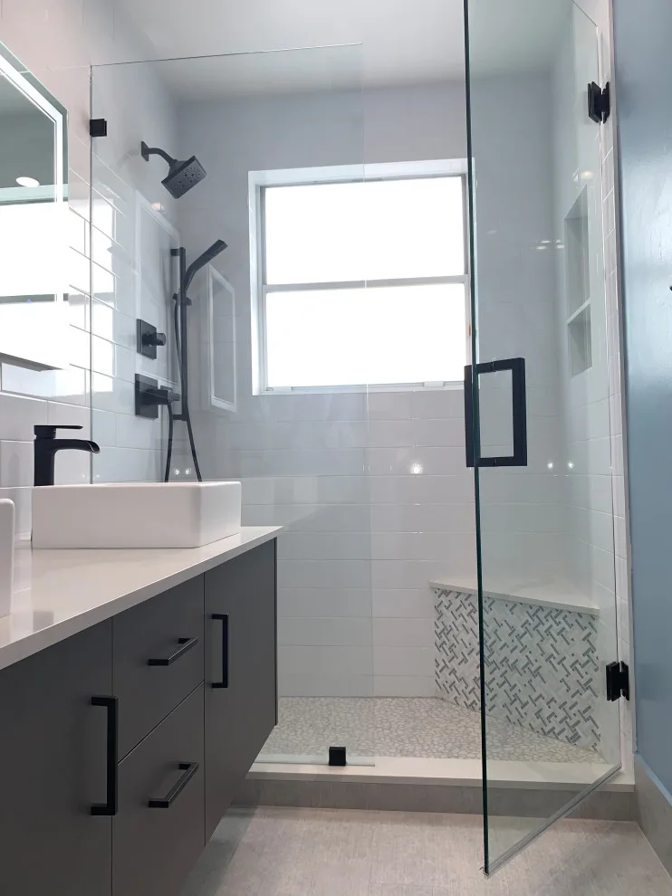 Restroom Renovation and Design by DL Flooring & Design - Photo 2
