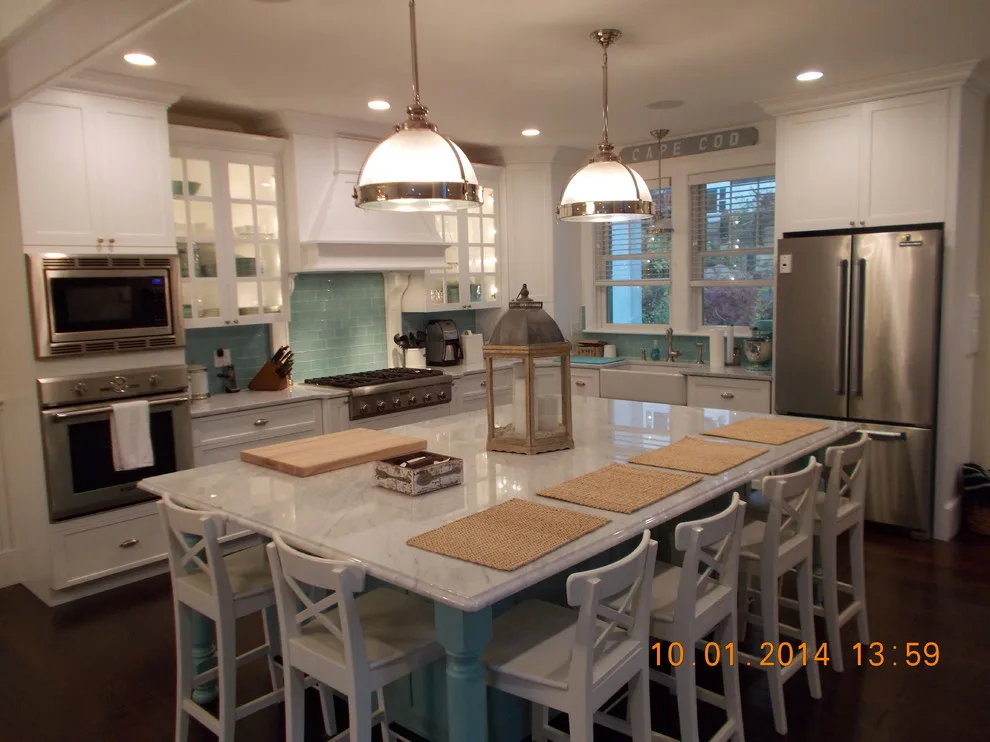 Tailored Coastal Kitchen in Falmouth MA by IKitchens Etc, LLC - Photo 4