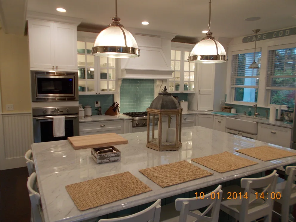 Tailored Coastal Kitchen in Falmouth MA by IKitchens Etc, LLC - Photo 2