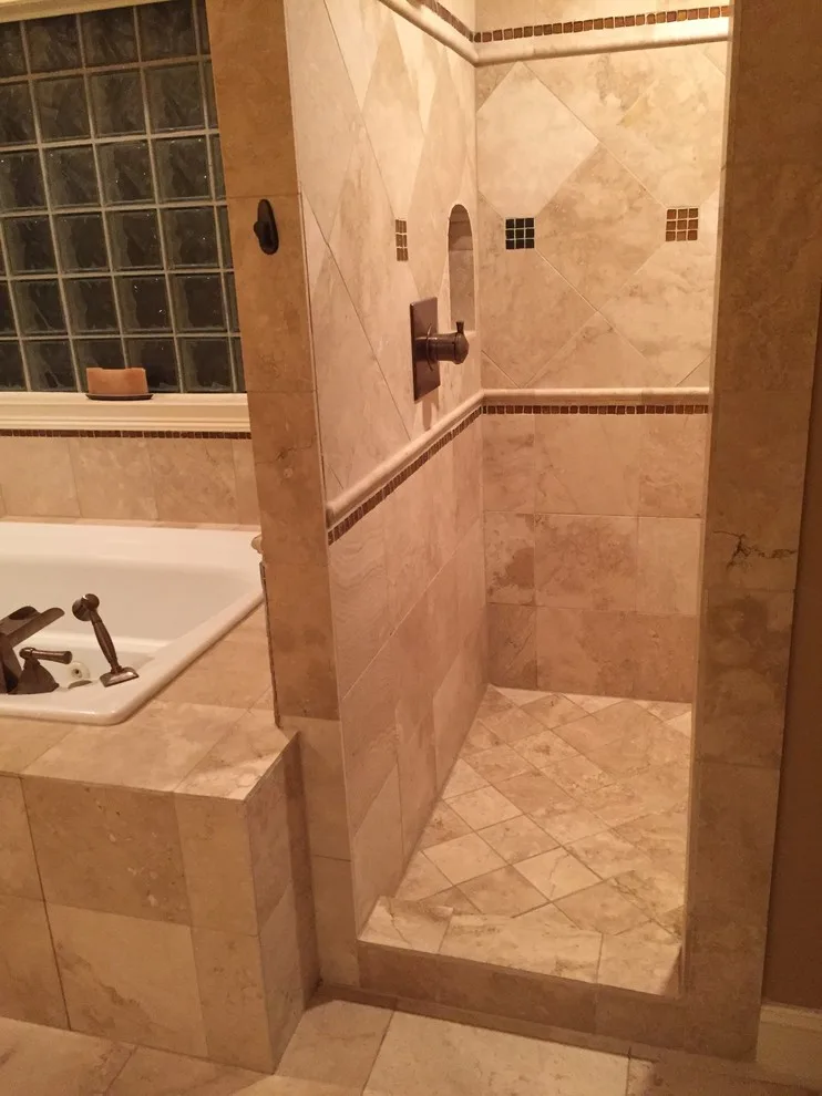 Restroom by Dave's Custom Tile - Photo 27