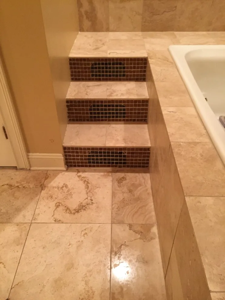 Restroom by Dave's Custom Tile - Photo 47