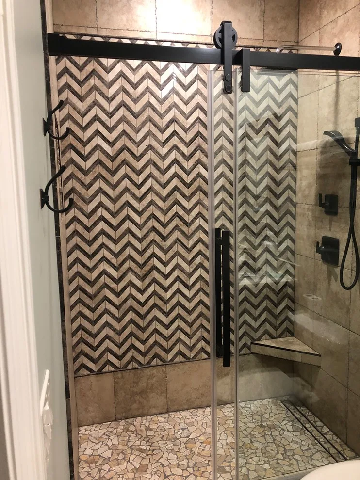 Restroom by Dave's Custom Tile - Photo 52