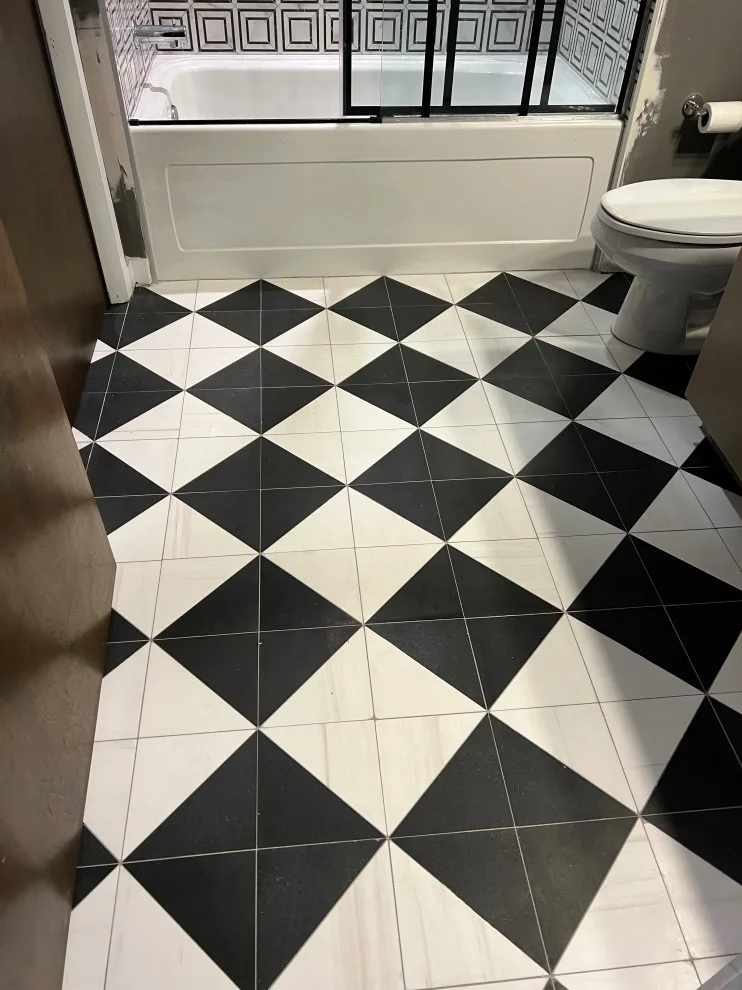 Restroom by Dave's Custom Tile - Photo 51