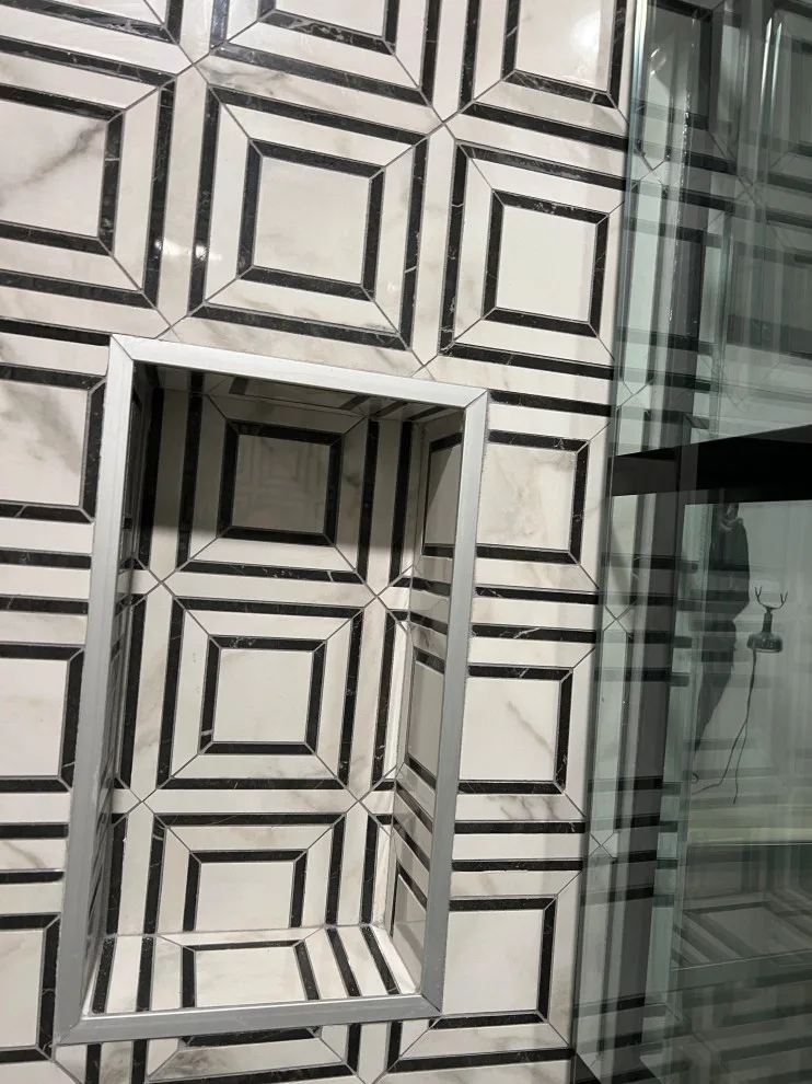Restroom by Dave's Custom Tile - Photo 13
