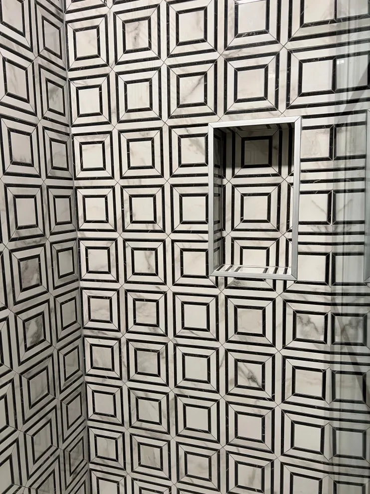 Restroom by Dave's Custom Tile - Photo 14