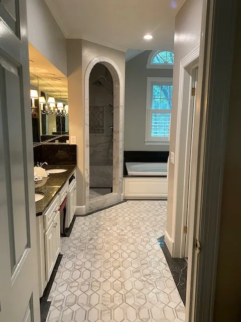 Restroom by Dave's Custom Tile - Photo 20