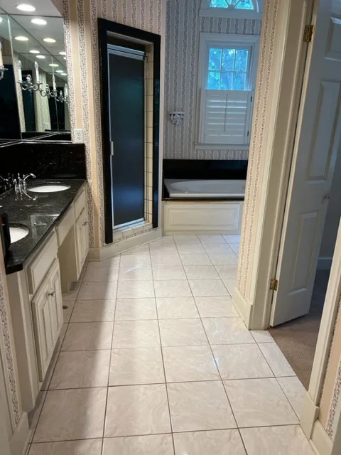Restroom by Dave's Custom Tile - Photo 53