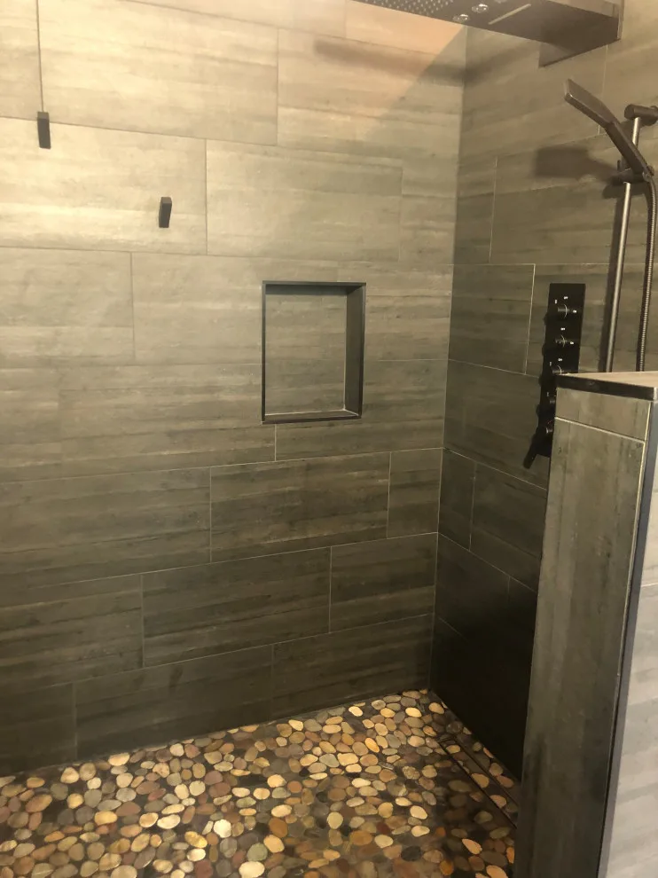 Restroom by Dave's Custom Tile - Photo 41