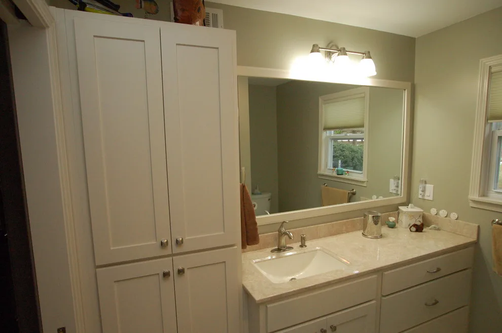 Midland, MI Custom Cabinet and Tile Shower Renovation by Tri-City Remodeling & Nowak Cabinets - Photo 2
