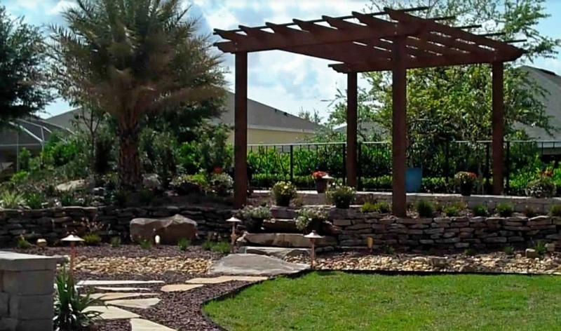 John Madison Landscape-Pergola by John Madison Landscape Inc. - Photo 5