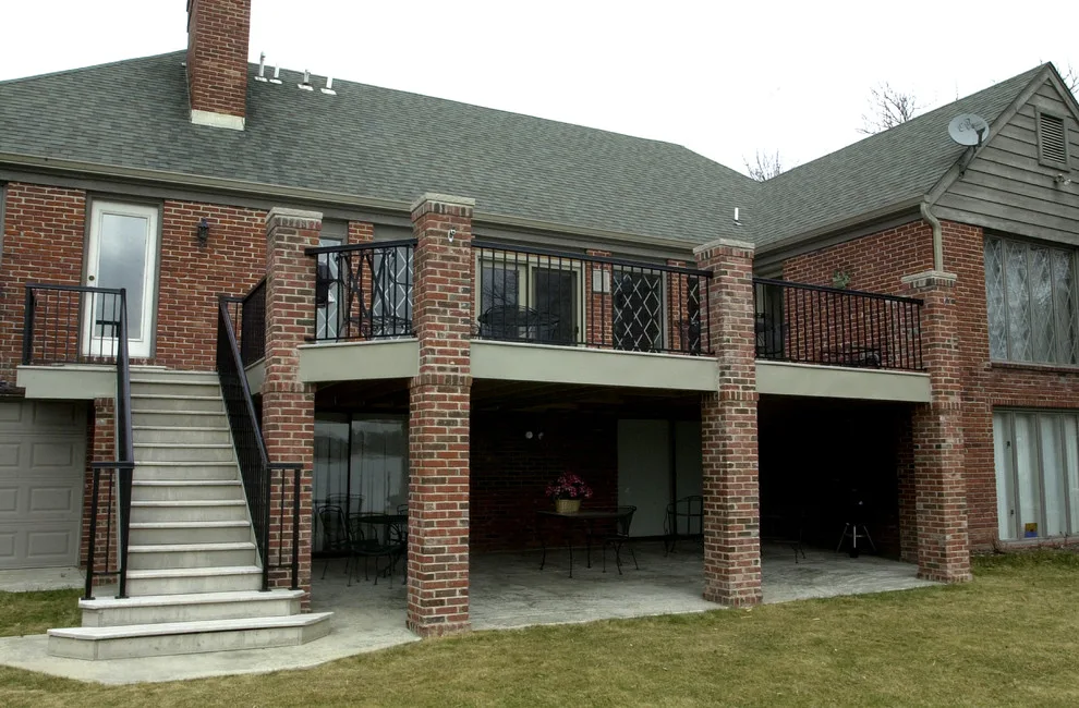 Personalized Deck Featuring Brick Pillars by JM Construction - Photo 6