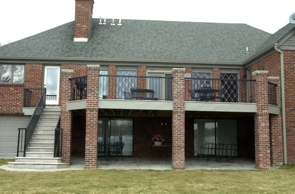 Personalized Deck Featuring Brick Pillars by JM Construction - Photo 8